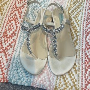 Betsey Johnson wedding sandals